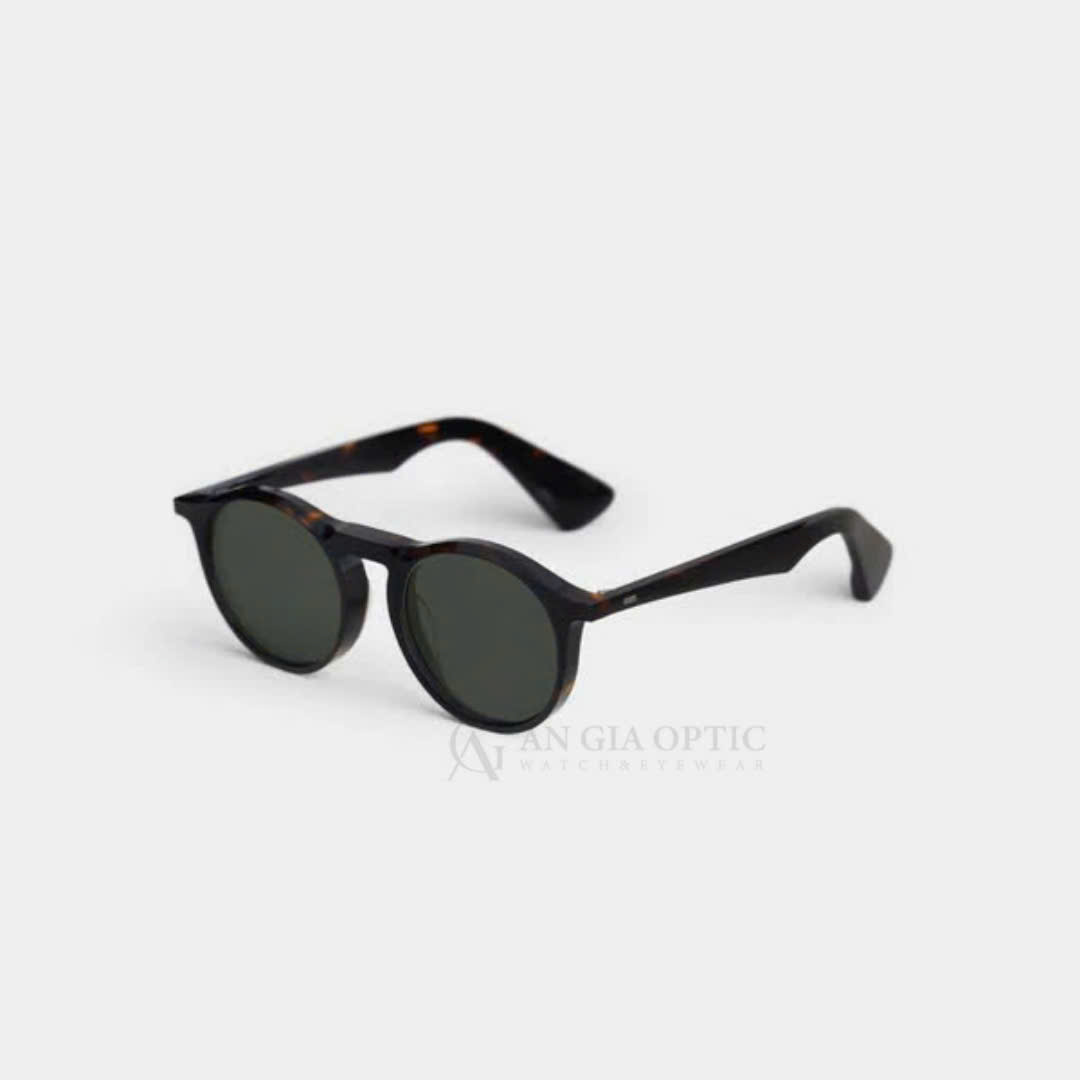 THE OBSIDIAN 02 SUNGLASSES - Havana - Green